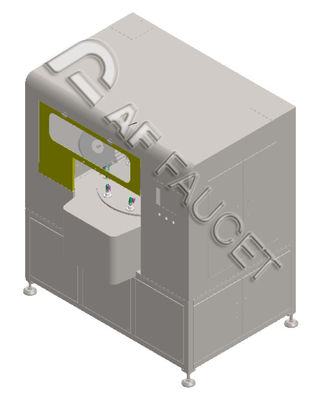 RTAF-RB0408-4-Spindles 8 ایستگاه ماشین برس برای قطعات کوچک ماشین CNC سیم کش