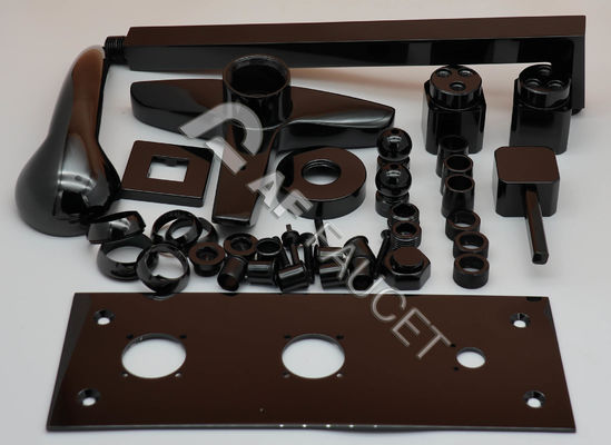 RTAS1612-PVD Matte Black,PVD Jet Black Coating Machine, Faucets Brass Black Coatings, Faucet از فولاد ضد زنگ, دوش ABS